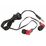 Наушники-вкладыши Defender Basic-619 mini jack 3.5 mm, черный/ красный (63619)