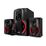 Акустическая система Sven 2.1 MS-304 40W, mini Jack 3.5 мм + RCA + USB + Bluetooth + SD, черный/ красный (SV-015602)