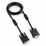 Кабель DVI 1.8м Gembird/ Cablexpert черный, экран, феррит. кольца, пакет (CC-DVI2-BK-6)
