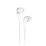 Наушники-вкладыши Smartbuy А4 mini jack 3.5 mm, белый (SBE-012K)