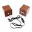 Акустическая система Gembird 2.0 SPK-206 5W, mini Jack 3.5 мм, коричневый (SPK-206)