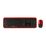 Комплект (клавиатура + мышь) Smartbuy SBC-620382AG-RK, беспроводной, мультимедийный, Радио(USB), черный/ красный (SBC-620382AG-RK)