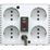 Стабилизатор PowerCom TCA-1200 W 1200 ВA/ 600 Вт, 4*Schuko (Euro)