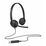Наушники накладные Logitech H340 с микрофоном, для офиса, USB,  черный (981-000475)