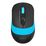 Мышь A4Tech Fstyler FG10S оптическая, беспроводная, USB, офисная, бесшумный клик, черный/ синий (FG10SBL)