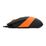 Мышь A4Tech Fstyler FM10 оптическая, проводная, USB, офисная, черный/ оранжевый (FM10 ORANGE)