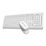 Комплект (клавиатура +мышь) A4Tech Fstyler FG1010 беспроводной, мультимедийный, USB, белый (FG1010 WHITE)