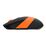 Комплект (клавиатура +мышь) A4Tech Fstyler FG1010 беспроводной, мультимедийный, USB, черный/ оранжевый (FG1010 ORANGE)