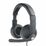 Наушники накладные Gembird MHS-G220 с микрофоном, игровые, 2 x mini jack 3.5 mm, черный (MHS-G220)