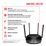 Маршрутизатор: MERCUSYS MR70X (2.4+5 ГГц, 3х1Гбит/ с, 5 ГГц 1201 Мбит/ с, 2,4 ГГц 574 Мбит/ с)MR70X