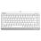 Клавиатура A4Tech Fstyler FKS11, проводная, компактная, USB, белый, кабель 1,5 м (FKS11 WHITE)
