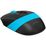 Купить Мышь A4Tech Fstyler FG10S оптическая, беспроводная, USB, офисная, черный/ синий (FG10SBL) в Симферополе, Севастополе, Крыму