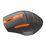 Мышь A4Tech Fstyler FG30 оптическая, беспроводная, USB, офисная, черный/ оранжевый (FG30 ORANGE)