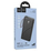 Внешний аккумулятор 20000mAh HOCO J96 Strider, USB x2,фонарик,  пластик, черный