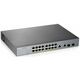 Управляемый PoE-коммутатор Zyxel ZX-GS1350-18HP-EU0101F (16х10/ 100/ 1000 Мбит/ с,16хPoE) 2 уровня