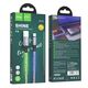 Кабель USB HOCO U112a Shine (Type-C, 1м, пластик, серый)