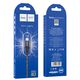 Кабель USB HOCO X50i Excellent (Lightning, 1м, плетеный, Черный)