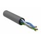 Кабель Cu UTP, Внутренний, 2x2x0.45, бухта 305м., Cat5e, ITK (BC1-C5E02-111-305-G)