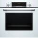 Электрический духовой шкаф Bosch HBF534EW0Q белый (объем - 66 л, t -275°)