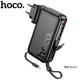 Внешний аккумулятор 10000mAh HOCO J131 Spirit, USB x1, Type-C x1, USB 18W x1, Type-C PD20 x1, QC3.0, дисплей, пластик, черный